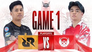 RRQ VS BIGETRON ALPHA  PLAYOFFS DAY 3  MATCH 1  GAME 1 MPLIDS12 [upl. by Sarge]