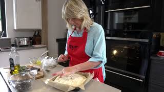 001 Focaccia Bread recipe demonstrating use of Wolf MSeries oven warming drawer and hob [upl. by Godber28]