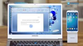 Samsung SideSync Einführung [upl. by Legir]