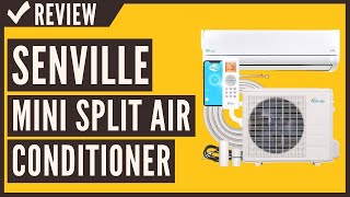 Senville 9000 BTU SENA09HFZ Energy Star Mini Split Air Conditioner Heat Pump Review [upl. by Anivla580]