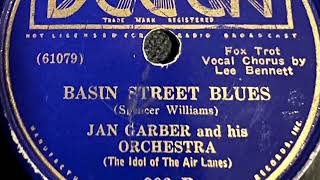 Basin Street Blues  Jan Garber And His Orchestra 1936 [upl. by Shelly]