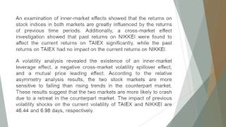 Exploring the Returns and Volatility Spillover Effect in Taiwan and Japan Stock Markets AEFR 72 175 [upl. by Oirasor428]