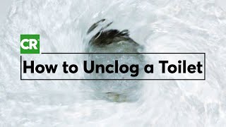 How to Unclog a Toilet the Right Way  Consumer Reports [upl. by Tarryn]