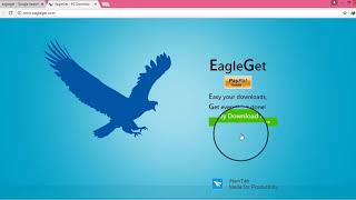 how to download youtube hd videos with eagleget latest version 2018 [upl. by Aihsenrad]