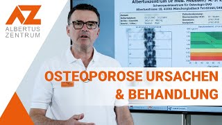 Volkskrankheit Osteoporose Ursachen amp Therapie Erklärung Knochendichtemessung [upl. by Snashall]