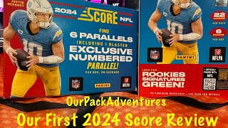 2024 SCORE FOOTBALL CARDS REVIEW 🏈🏉 [upl. by Peters]