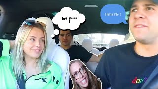 Corinna Kopf Flirting with David Dobrik Vlog Reaction [upl. by Laeno]