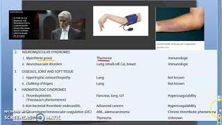 Pathology 194 a Para NeoPlastic Syndromes neoplasiacushing syndromelung cancer [upl. by Edelstein]