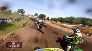 GoPro Carson Mumford  2020 RedBud 2 National  250 Moto 2 Highlights [upl. by Lundberg]