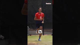 Marco Jansen Bowling in SlowMo  Washington Freedom  MLC2024 shorts [upl. by Eetsim]