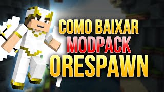 COMO BAIXAR MODPACK ORESPAWN PC  MÉTODO ATUALIZADO 2021 1710 PIRATAORIGINAL [upl. by Omle418]