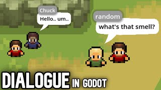 Create a Complete Dialogue System in Godot 4 step by step [upl. by Zolner]