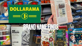 Brand Name Finds  Dollarama 🇨🇦  Come Shop With Me [upl. by Naitirb]