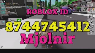 MJOLNIR Roblox Song Codes [upl. by Mischa]