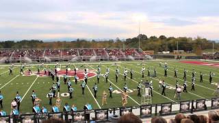 Gibbs High School Marching Eagle Band  Alcoa Competition [upl. by Basso]