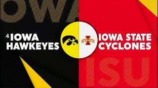 Iowa Hawkeyes vs Iowa State Cyclones Full Game Dec 6 2023 [upl. by Orozco]