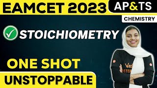 Stoichiometry In Oneshot  Chemistry  Eamcet 2023  AP amp TS  Shibila Maam  Vedantu Telugu [upl. by Sidoeht]