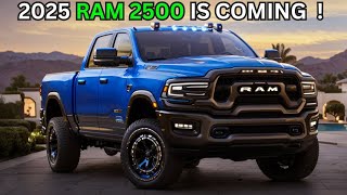 The 2025 Ram 2500 Revitalization  Unleashing Performance and Style [upl. by Sherilyn440]