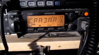 Frecuencias Aéreas en radio VHF Kenwood TM 261 A [upl. by Onitrof]