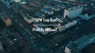 Free 75 BPM Trap Beat Prod By MKbeatZ [upl. by Akkinahs]