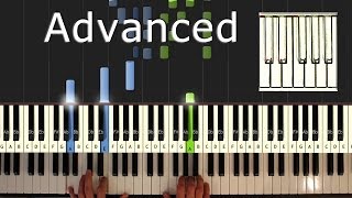 Bach  Prelude in C Major  Piano Tutorial Easy  Bach  how to play synthesia [upl. by Elita]