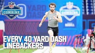 Every Linebackers 40 Yard Dash [upl. by Assetniuq912]