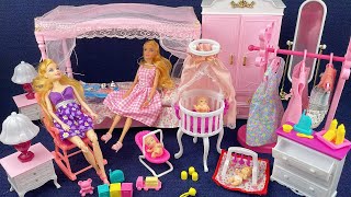 9 Minutes Satisfying with Unboxing Cute Princess Bed PlaysetClothes DressUp Toys Review ASMR [upl. by Hankins944]