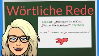 Wörtliche Rede  Satzzeichen einfach erklärt  Deutsch lernen  Anführungszeichen  Grammatik [upl. by Aronek]