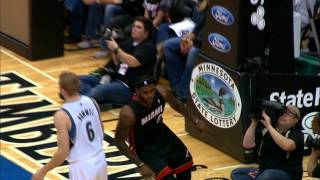 Dwyane Wade Throws LeBron James the OffGlass AlleyOop [upl. by Almeria]