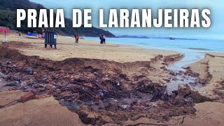 Como está a praia de Laranjeiras Balneário Camboriú [upl. by Meensat]