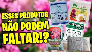 ✅ SUPER DICA 05 Produtos que não podem faltar na sua ROSA DO DESERTO [upl. by Tiossem]