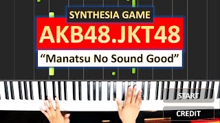 JKT48  Manatsu No Sounds Good Piano [upl. by Manara]