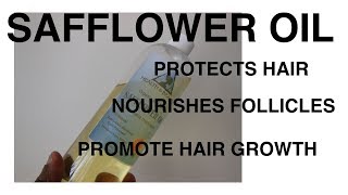 5 WEEK HOT OIL SERIES 3 SAFFLOWER OIL FOR HAIRLOSS [upl. by Wilden]