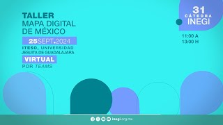 Cátedra INEGI Taller Introducción Básica al Mapa Digital de México [upl. by Raybourne]