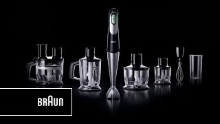 Braun Multiquick 7 Stabmixer TV Spot [upl. by Nahsin]