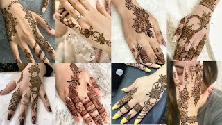 Modern mehndi design 2022  Most stylish henna design ideas StylewithDuaFatima [upl. by Kehr]