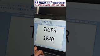 Create Tiger Word Document  Infotech Computers Bhagya Nagar Kurnool 6302358106 training [upl. by Oidiple]