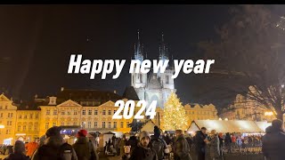 New Year’s 2024 Celebrations in Prague  Czech Republic 🇨🇿  Umangvlog14 [upl. by Hilda]