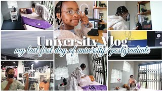 My last first day of universitypostgraduateNelson Mandela UniversitySouth African Youtuber [upl. by Asyen]