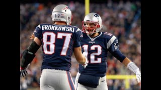 All 100 Tom Brady to Rob Gronkowski touchdowns  New England Patriots amp Tampa Bay Buccaneers [upl. by Atiuqehc]