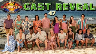 Meet the Cast of Survivor 47 [upl. by Etterual]