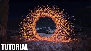 Dr Strange Portal Tutorial  Tyflow  3ds Max  After Effects  RMI Geek [upl. by Zoarah]