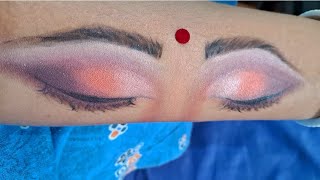 easy step eye makeup on handbridal eye makeup for beginners step by step [upl. by Cofsky]