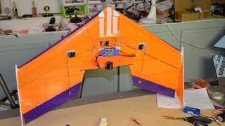 How to build a Flying Wing  Part 1  Taping and Initial Design Thoughts [upl. by Cathlene]