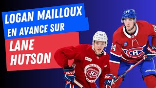 Qui de Lane Hutson ou Logan Mailloux commencera lannée à Montréal [upl. by Gerda]