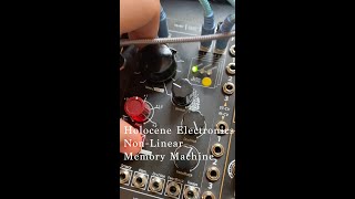 Holocene Electronics NonLinear Memory Machine  Metropolix  Cosmotronic Vortex demo [upl. by Skinner]