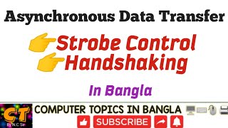 Asynchronous Data TransferStrobe ControlHandshaking [upl. by Ahsilahk]