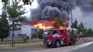 20130620 Zeer Grote Uitslaande Brand FIRE UP Oisterwijk [upl. by Slrahc]