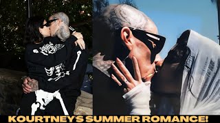 Kourtney Kardashian’s Sweet Throwback Kisses Travis Barker amp Family Moments with Son Rocky [upl. by Medina]