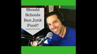 Should Public Schools Ban Junk Foods Debating Both Sides Pros and Cons in 60 seconds [upl. by Lisette]